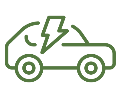 electric car icon